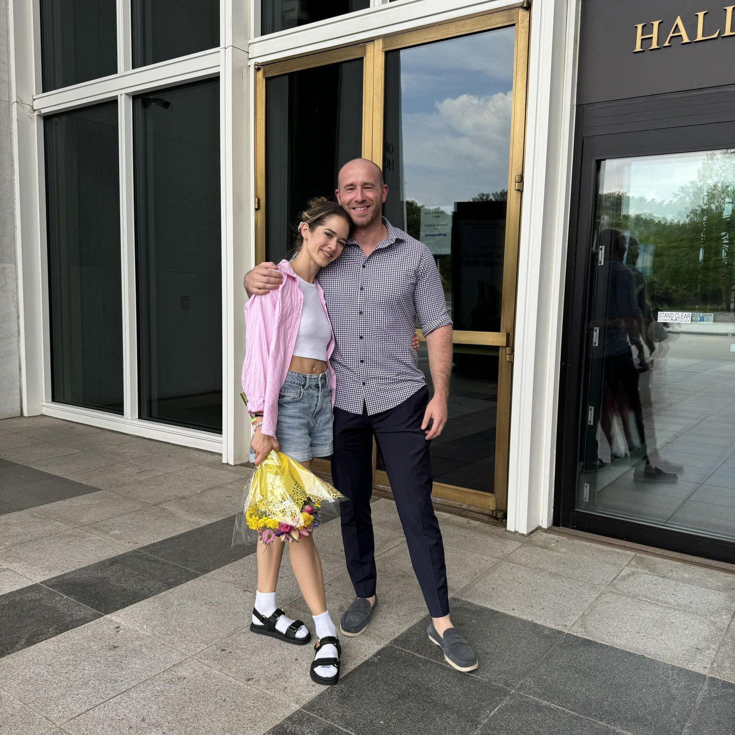 Britt just finished a run of shows at the Kennedy Center and we were two days away from moving to Houston!