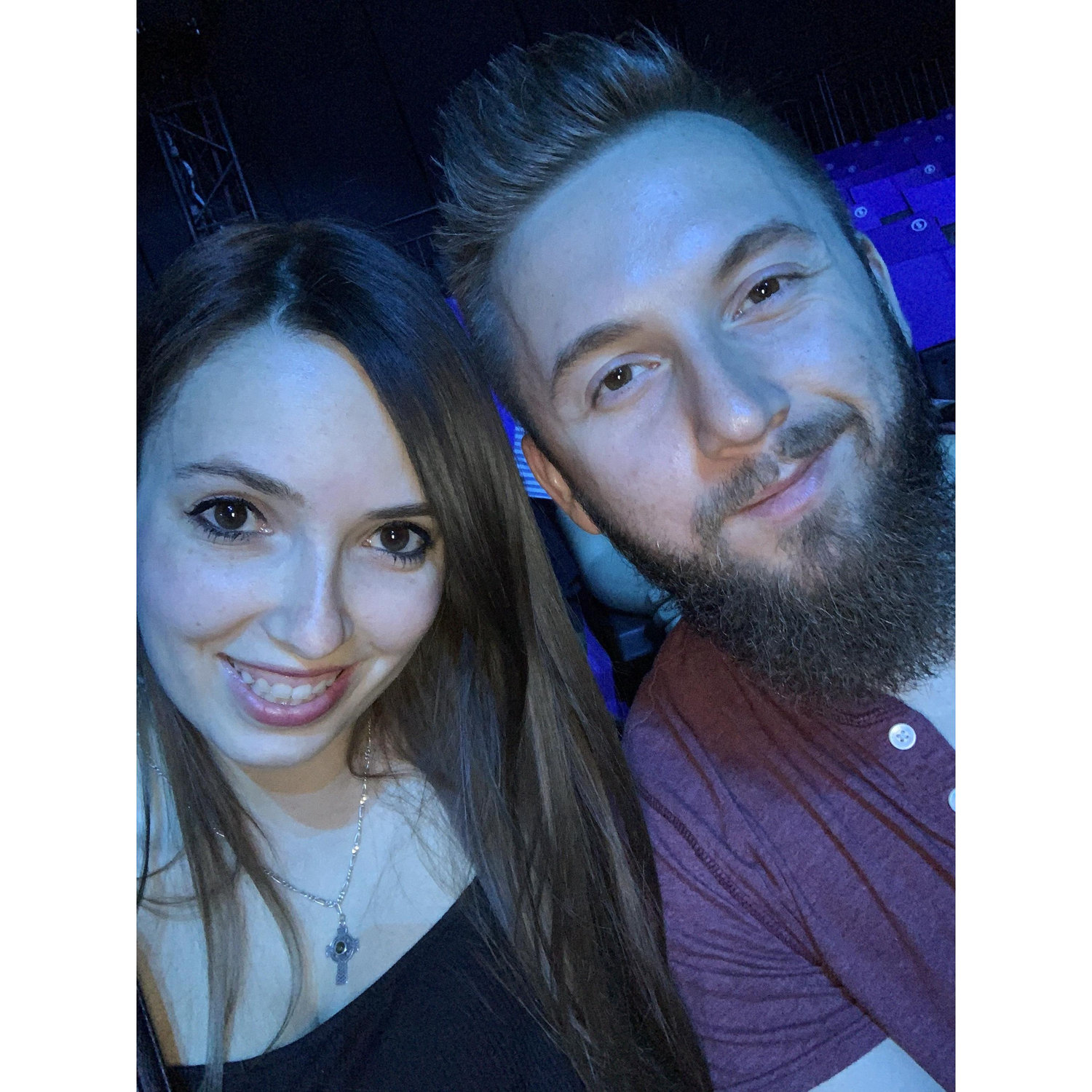 Taking in a Vegas show for a study break