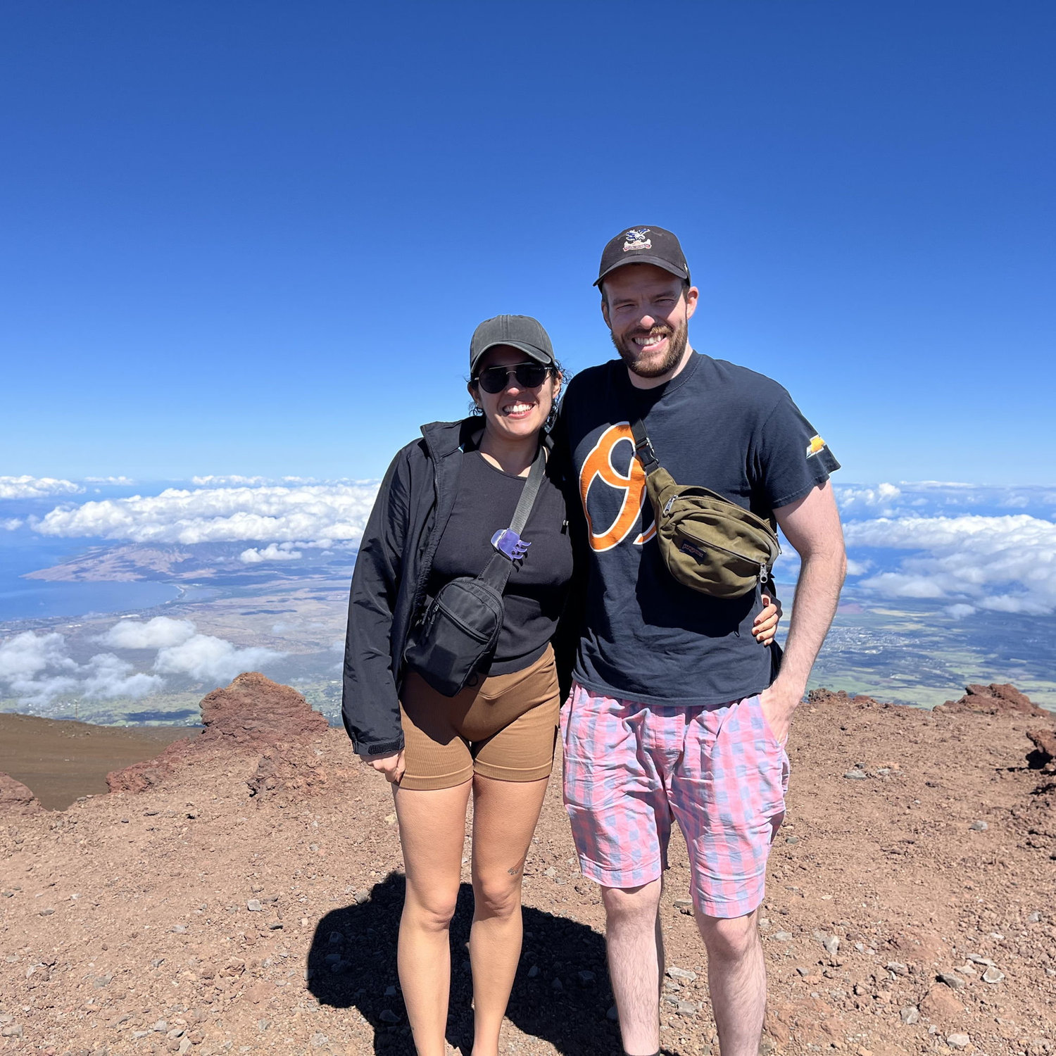 Shirley went to Maui for work and brought Brett along