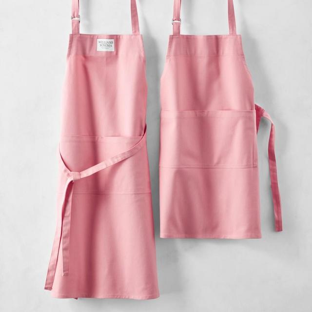 Personalized Petite Apron, Solid Geranium