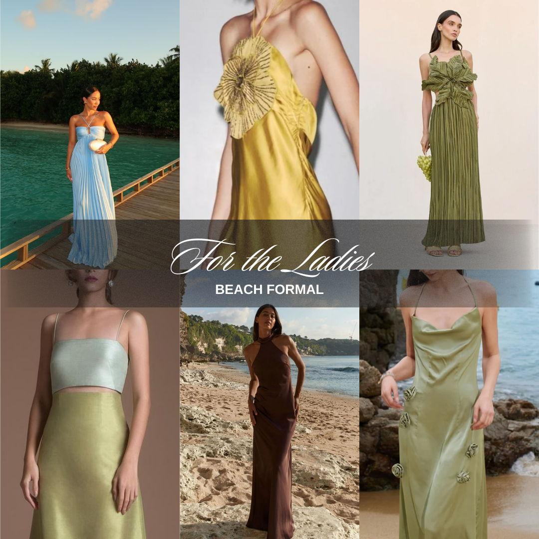 For the Ladies, Beach Formal