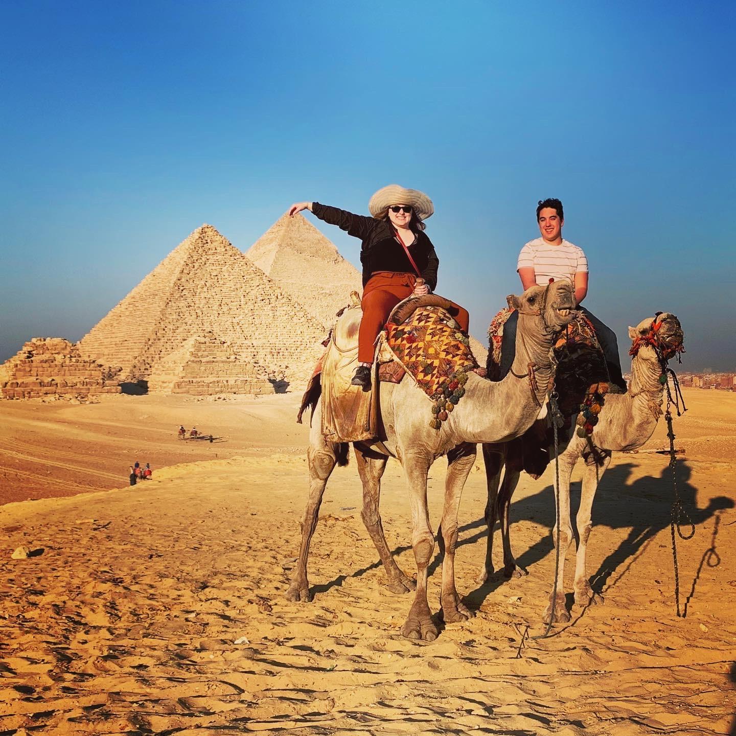 Winter 2019 - The Great Pyramids of Giza in Cairo, Egypt