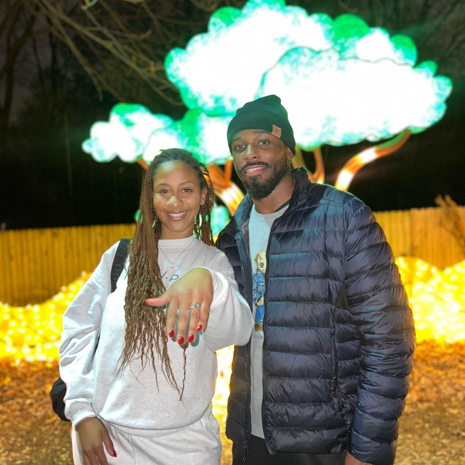 The night he asked me to be his wife!