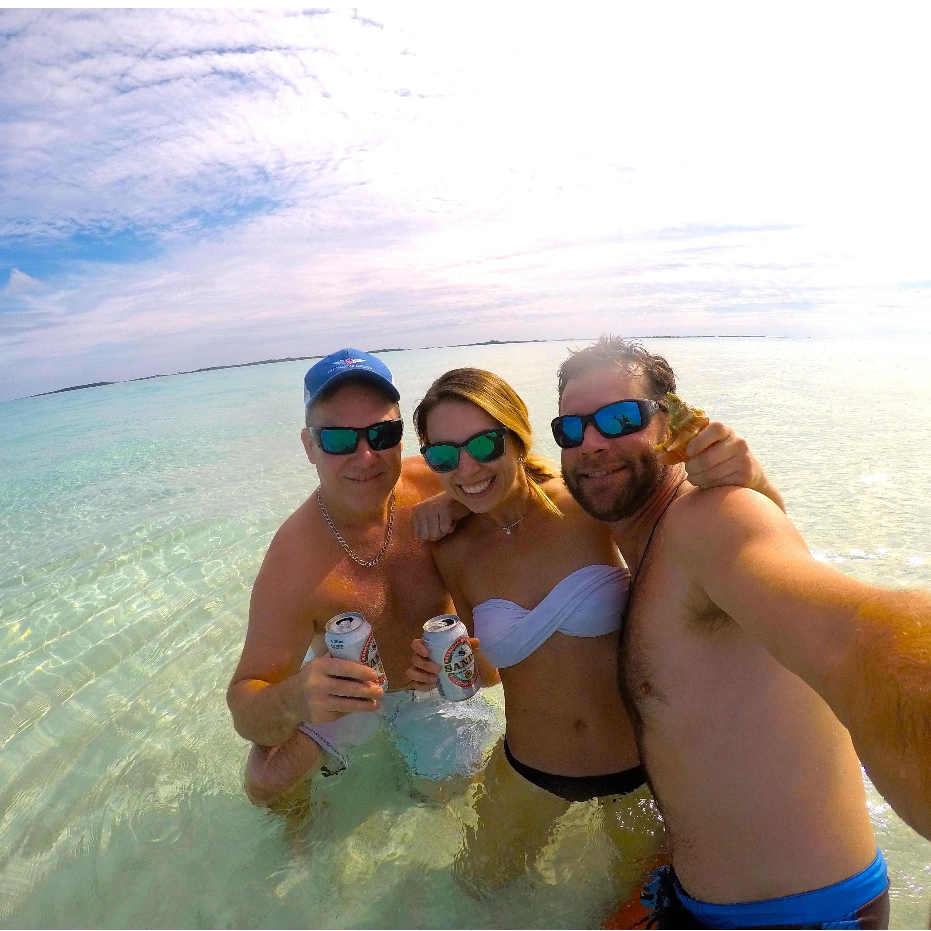 Exuma, Bahamas with Ash