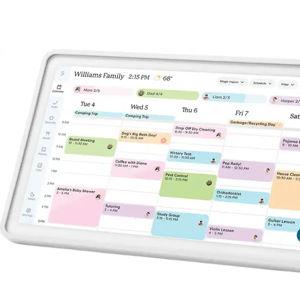 Skylight - Calendar 2: 15 Inch Touchscreen Smart Calendar and Chore Chart - White