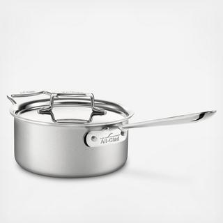 d5 Brushed Stainless Steel Sauce Pan