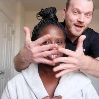 Snapped right before date night 💕