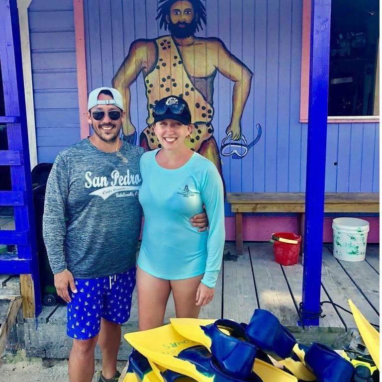 Snorkeling in Caye Caulker, Belize π€Ώ