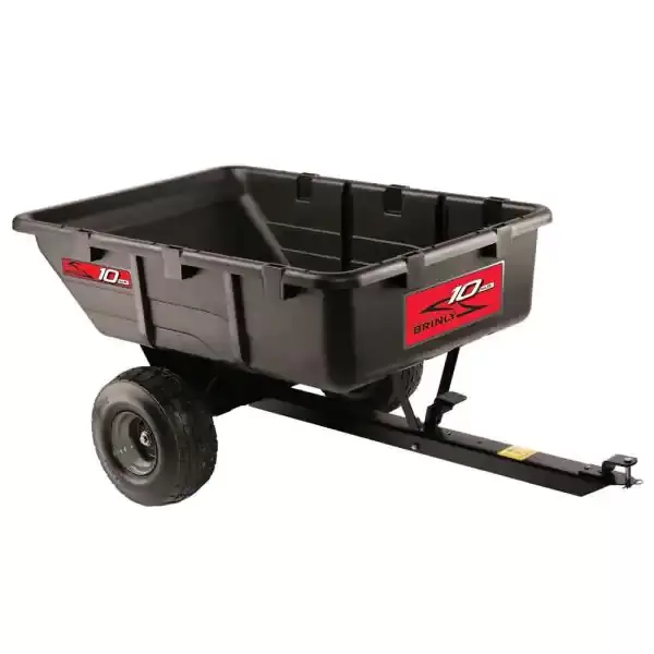 10 cu. ft. 650 lb. Tow-Behind Poly Utility Cart