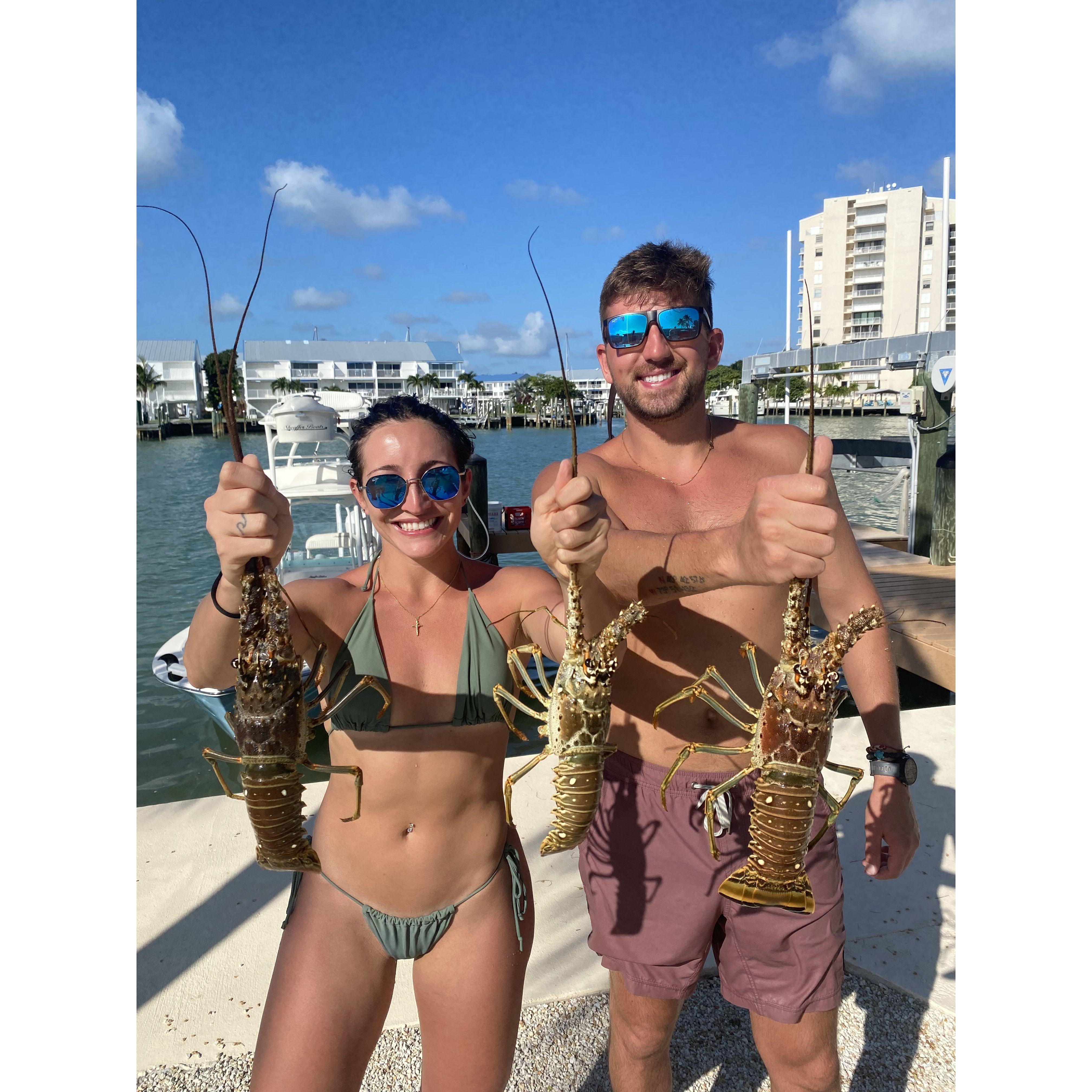 This is the day we learned how hard lobstering is!