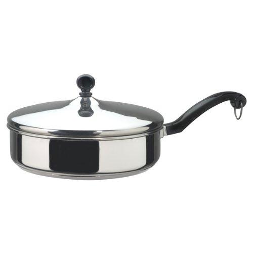Meyer Corporation - Farberware Classic Series Stainless Steel 2.75-Quart Covered Sauté Pan