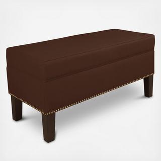 Nail Button Storage Bench