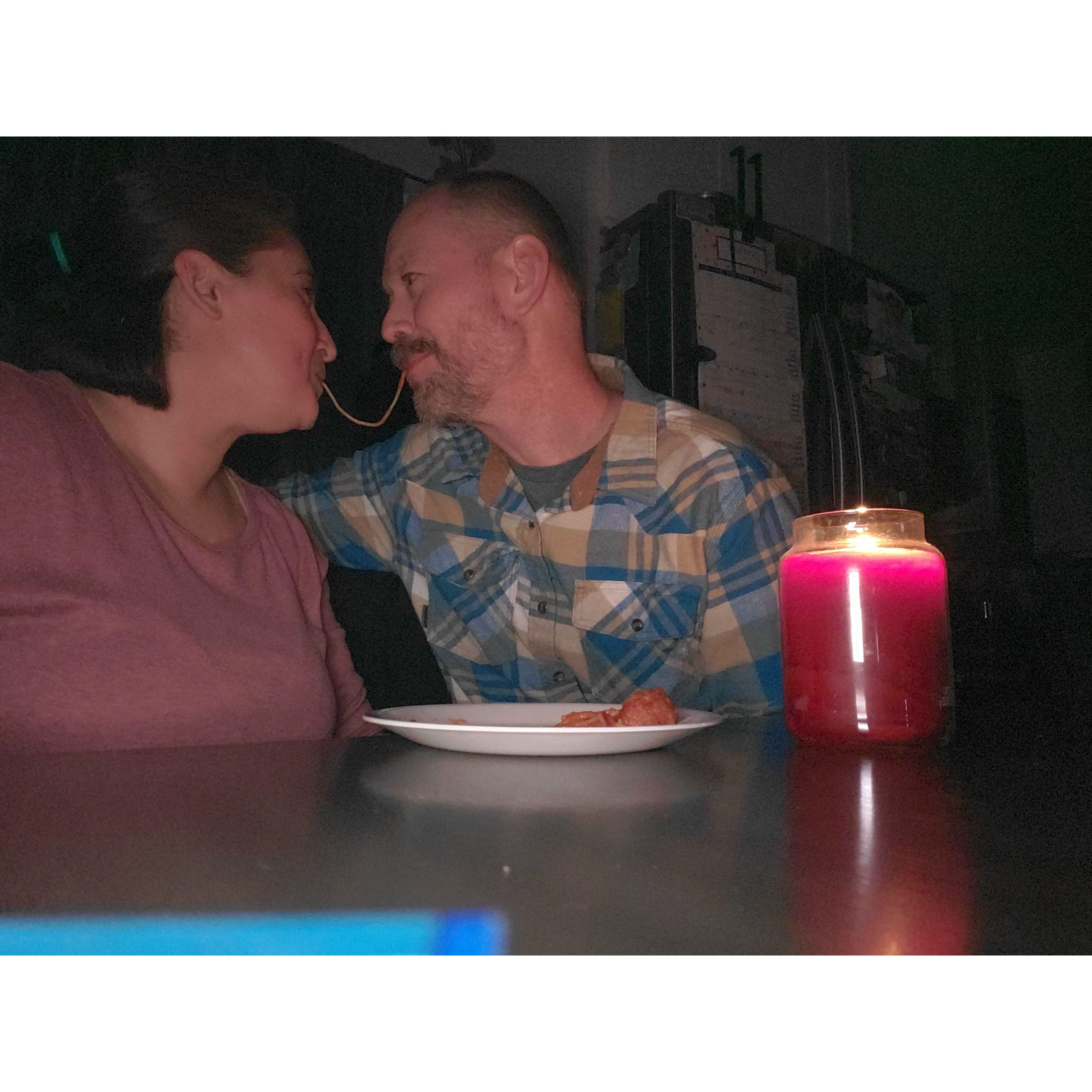 Couples Adventure Challenge: Cook a gourmet pasta dish and have your dinner with your finest cutlery. Take a picture attempting the noodle-sharing scene from Lady and the Tramp. Jan 15, 2022