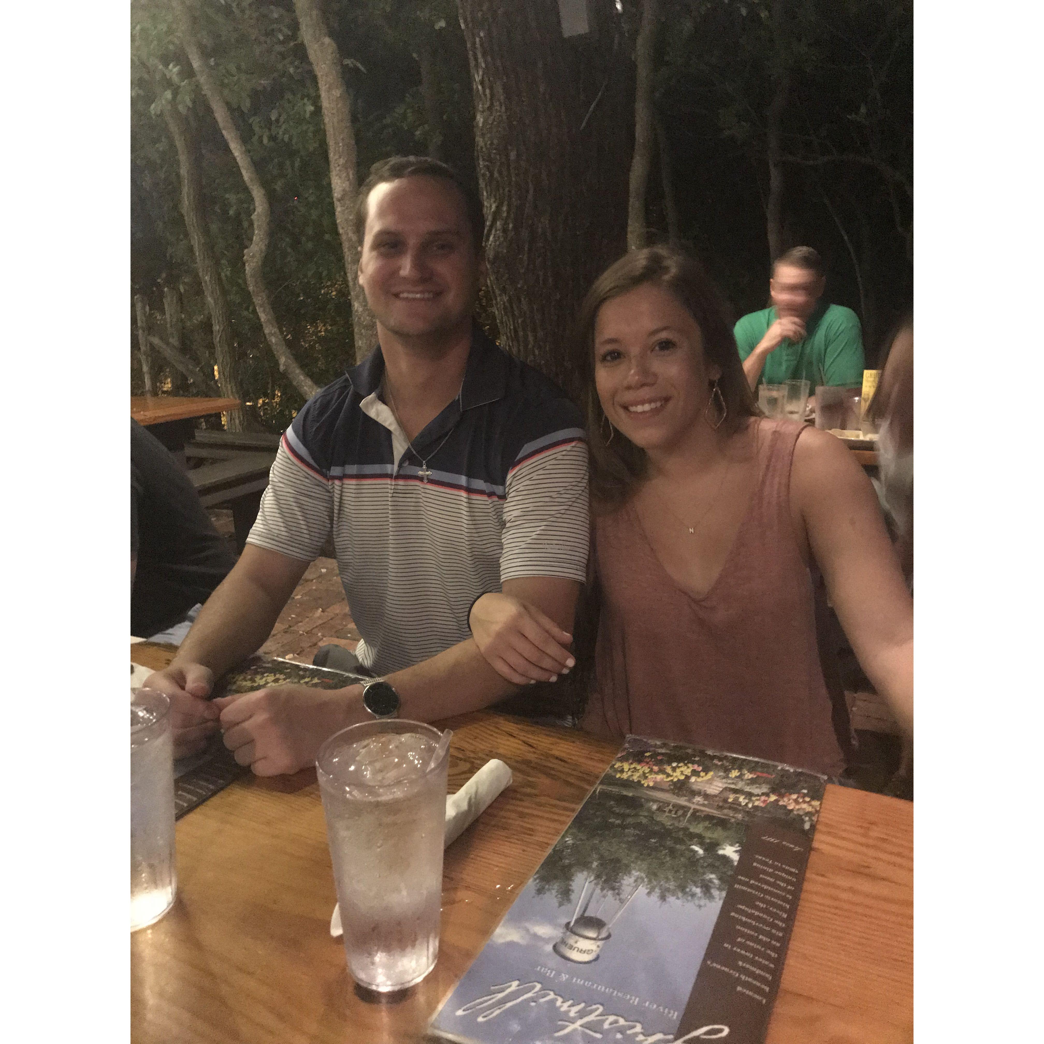 Nicole's 22nd Birthday at Gristmill in Gruene Texas
