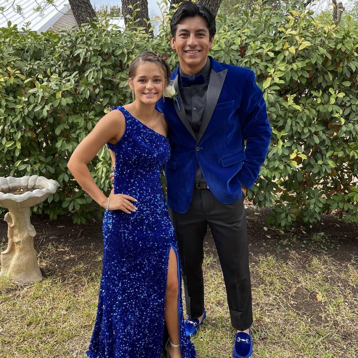Our first prom