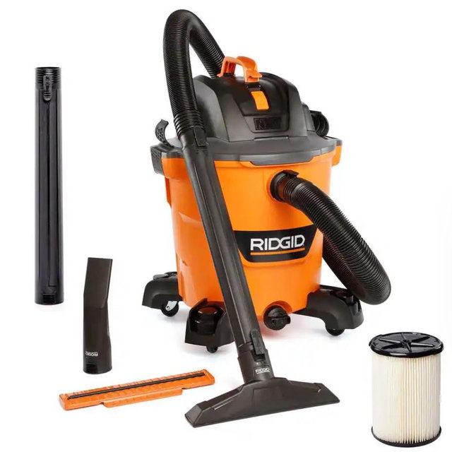 RIDGID 12 Gal. 5.0 Peak HP NXT Shop Vacuum Wet Dry Vac