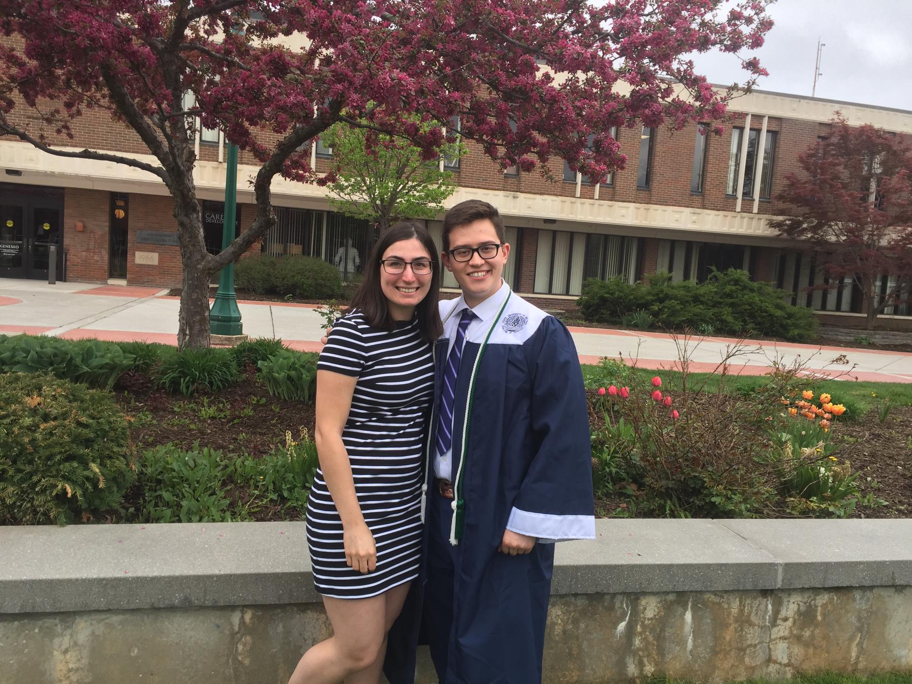 Dillon’s graduation from Geneseo in 2018