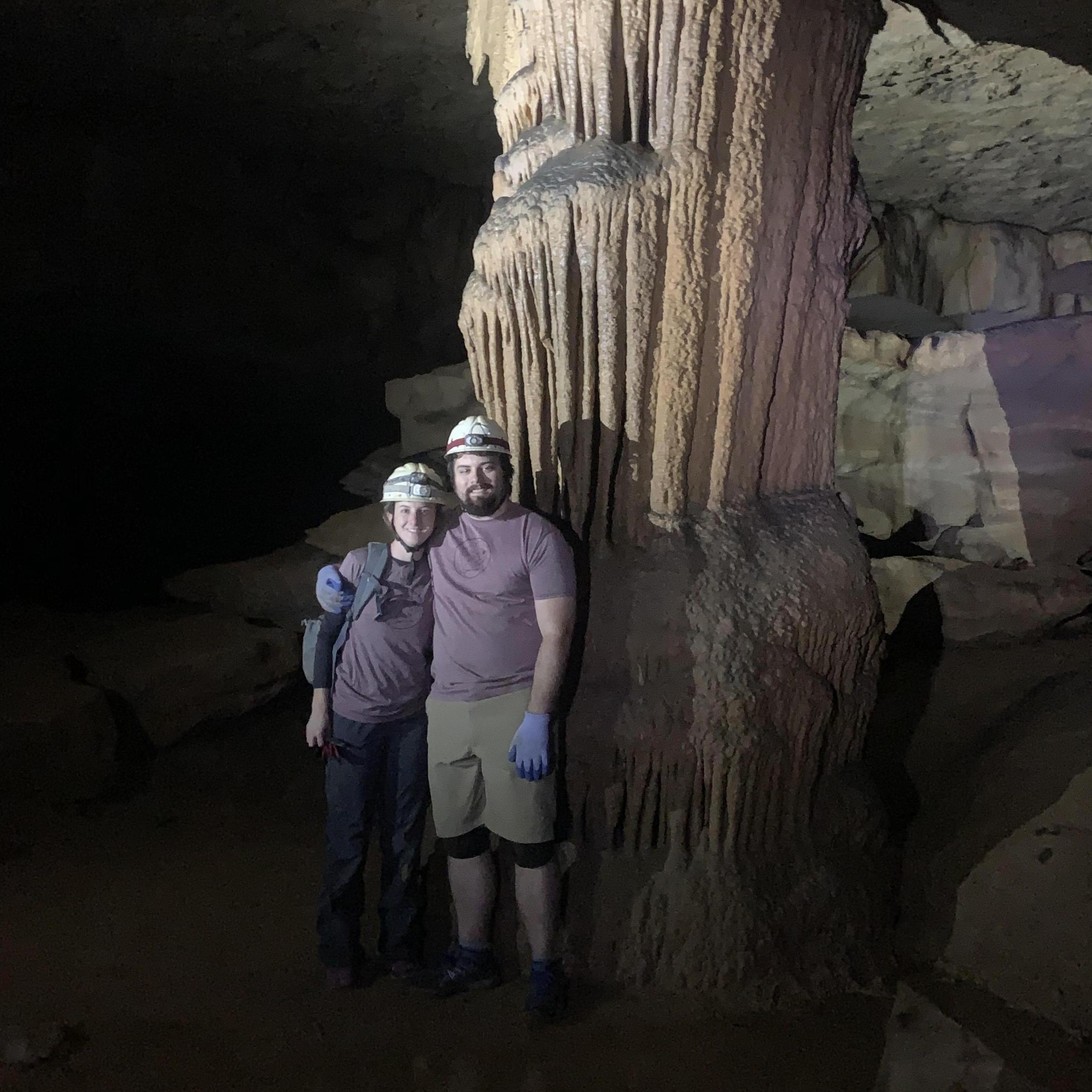 Caving!