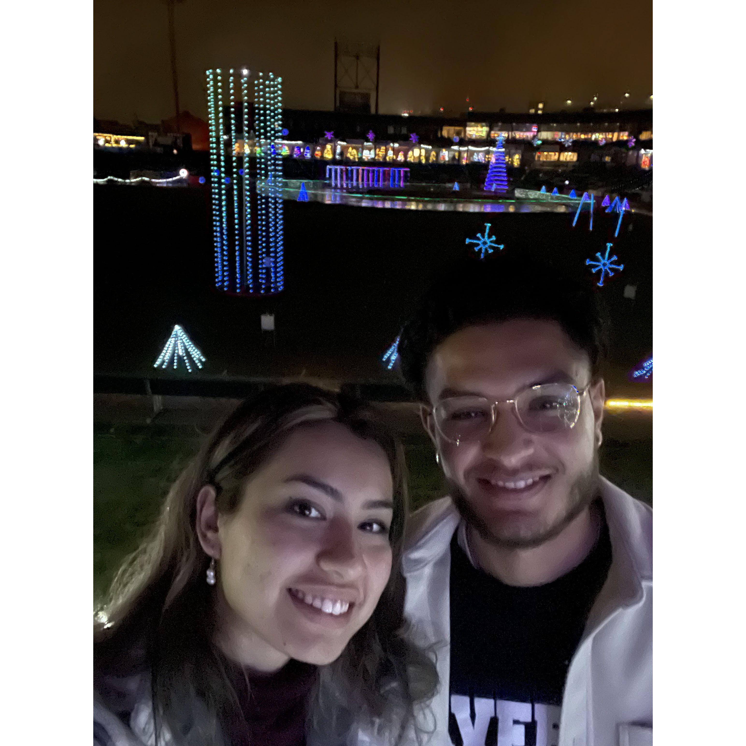 Our first Christmas lights