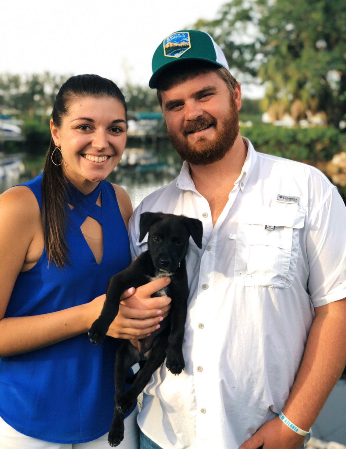 The day we adopted Moose - 2018