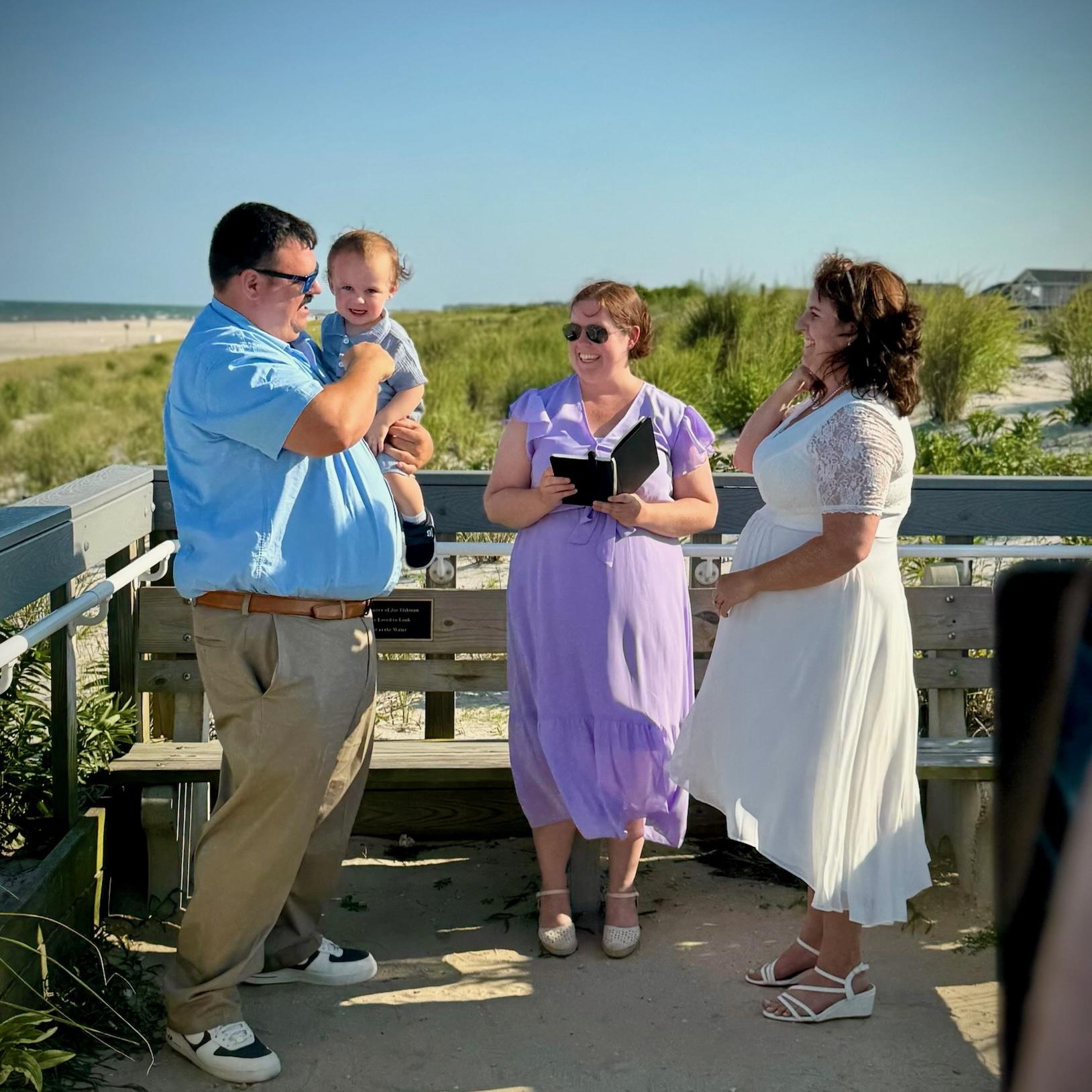 Married at the Jersey Shore ❤️