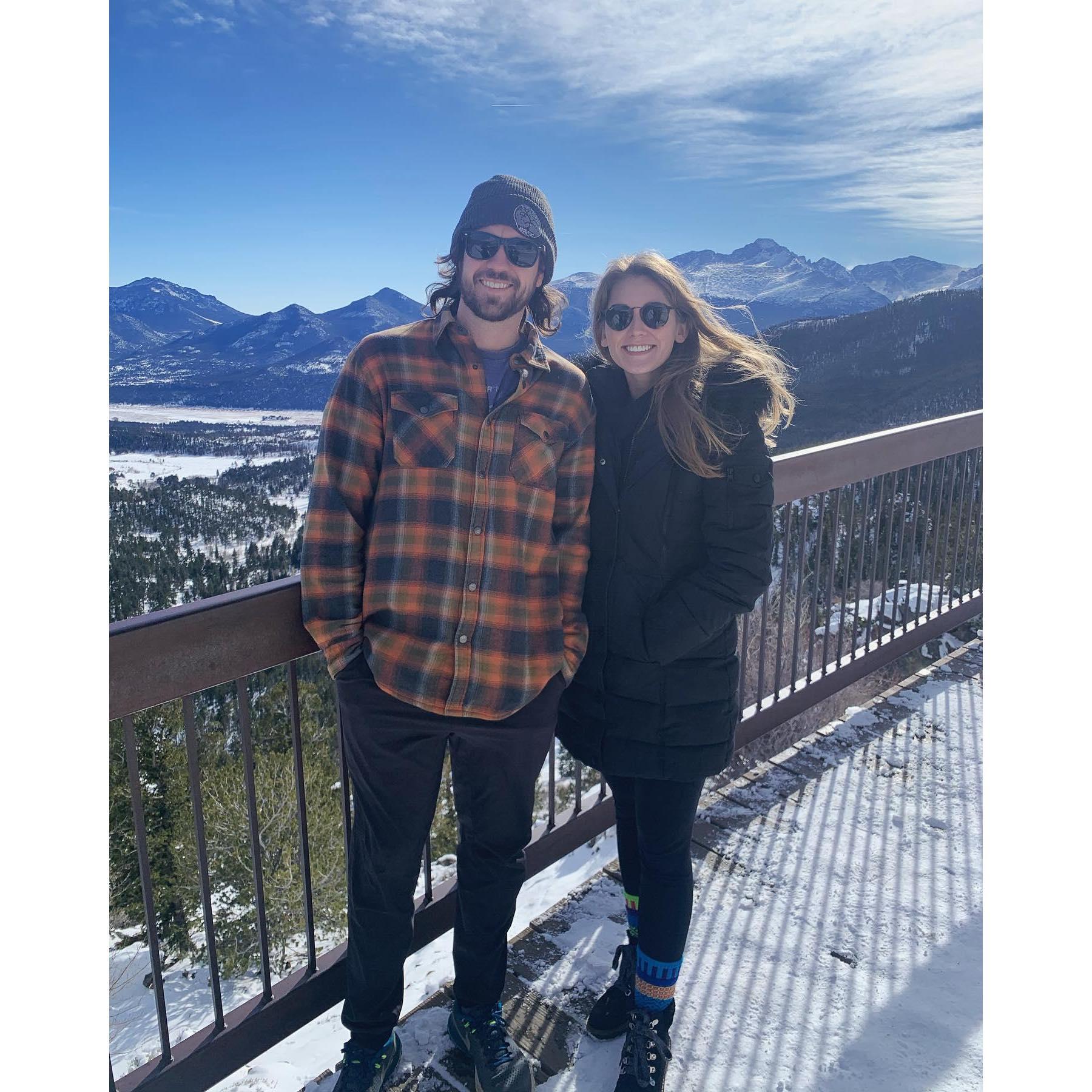 Alison's first trip to Rocky Mountain National Park