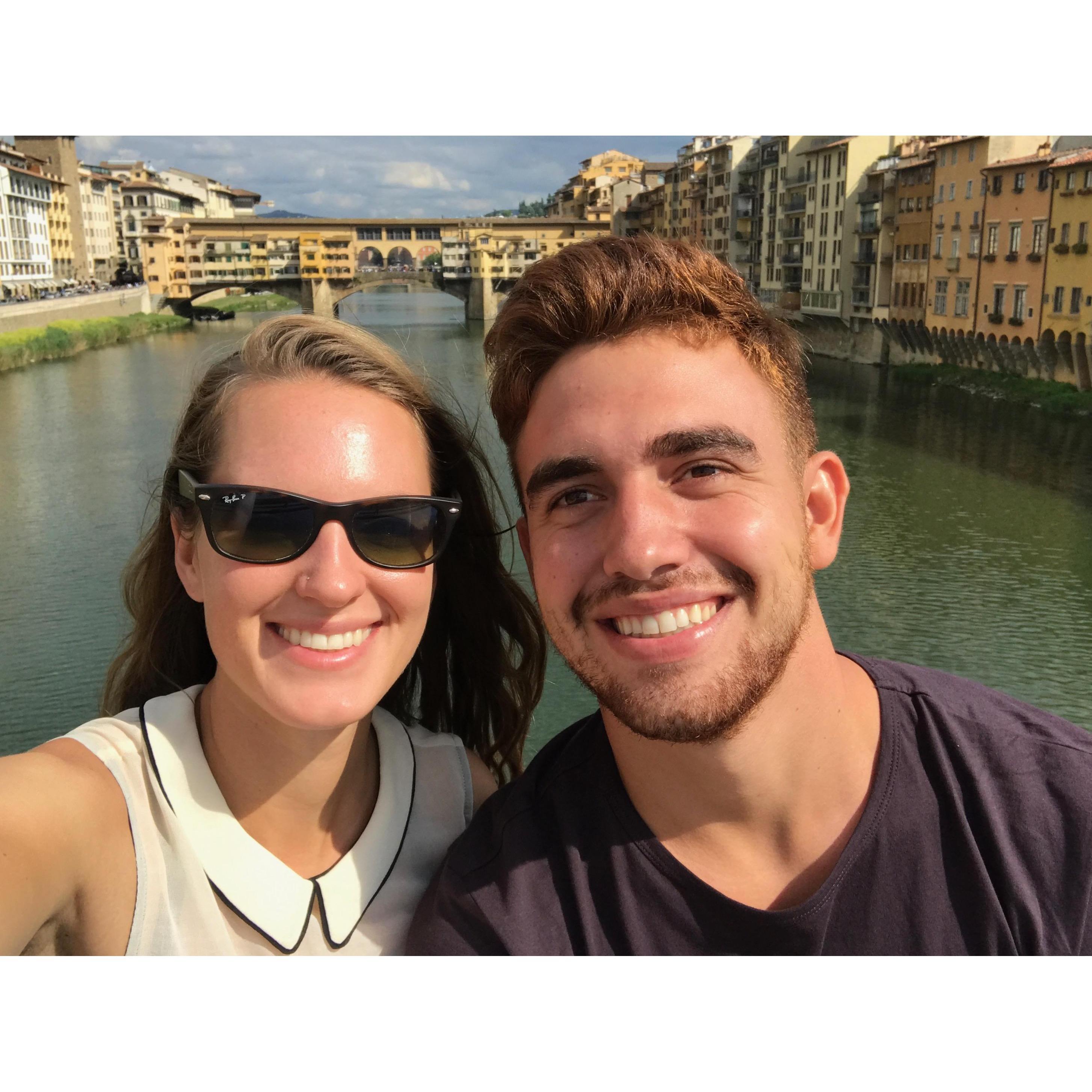 The Ponte Vecchio in Florence