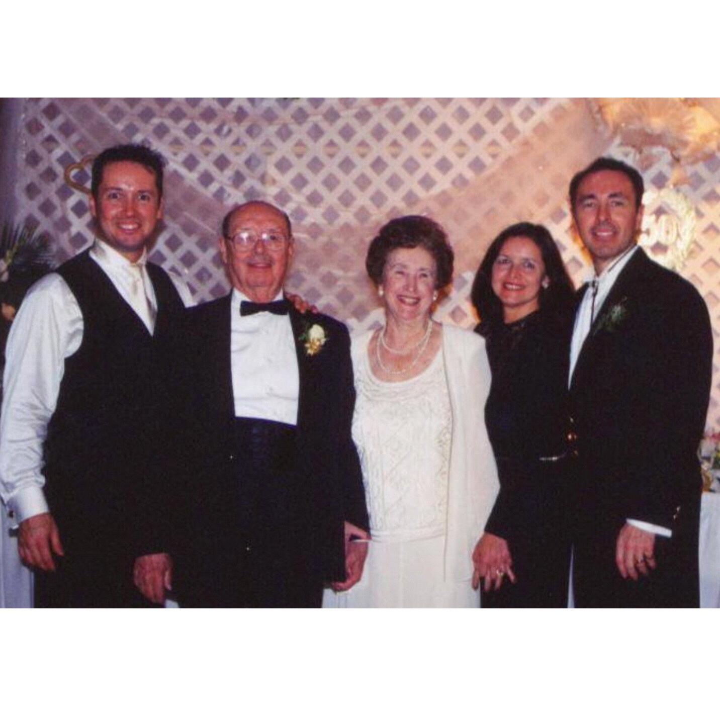Ann's parents and brothers