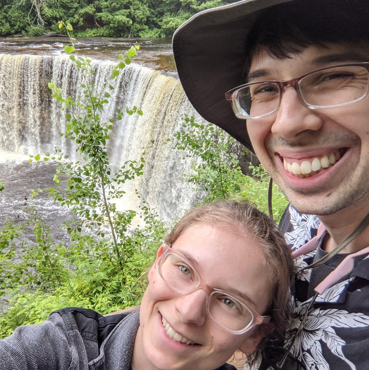 Michigan waterfalls, July 2021