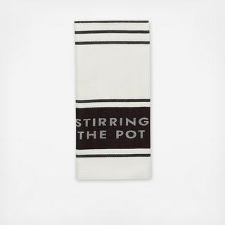Diner Stripe Tea Towel