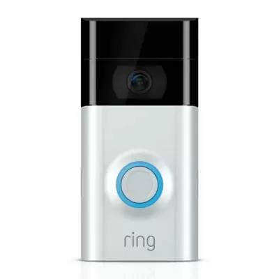 Ring Video Doorbell 2 in Satin Nickel/Venetian