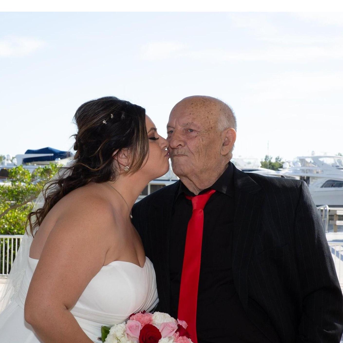 Bride & Grandfather- Nonnoo
