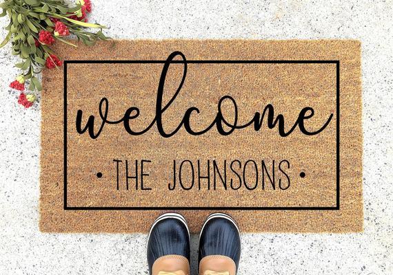 Etsy Customized Doormat