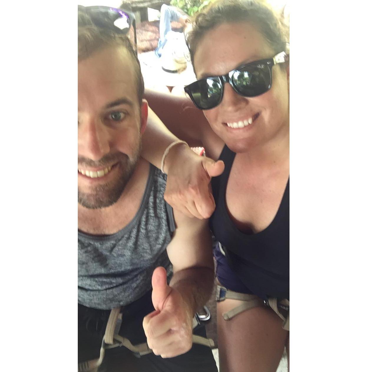 After rock climbing in Krabi, Thailand!