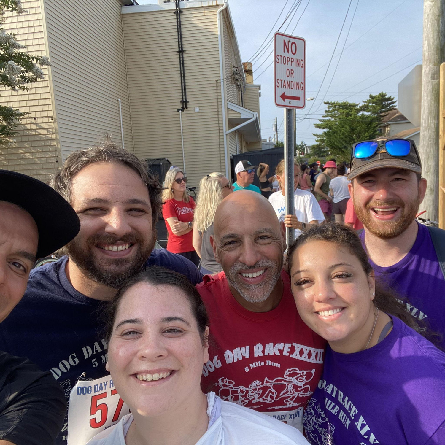Dog Day Race at LBI (the one Sarah actually finished)