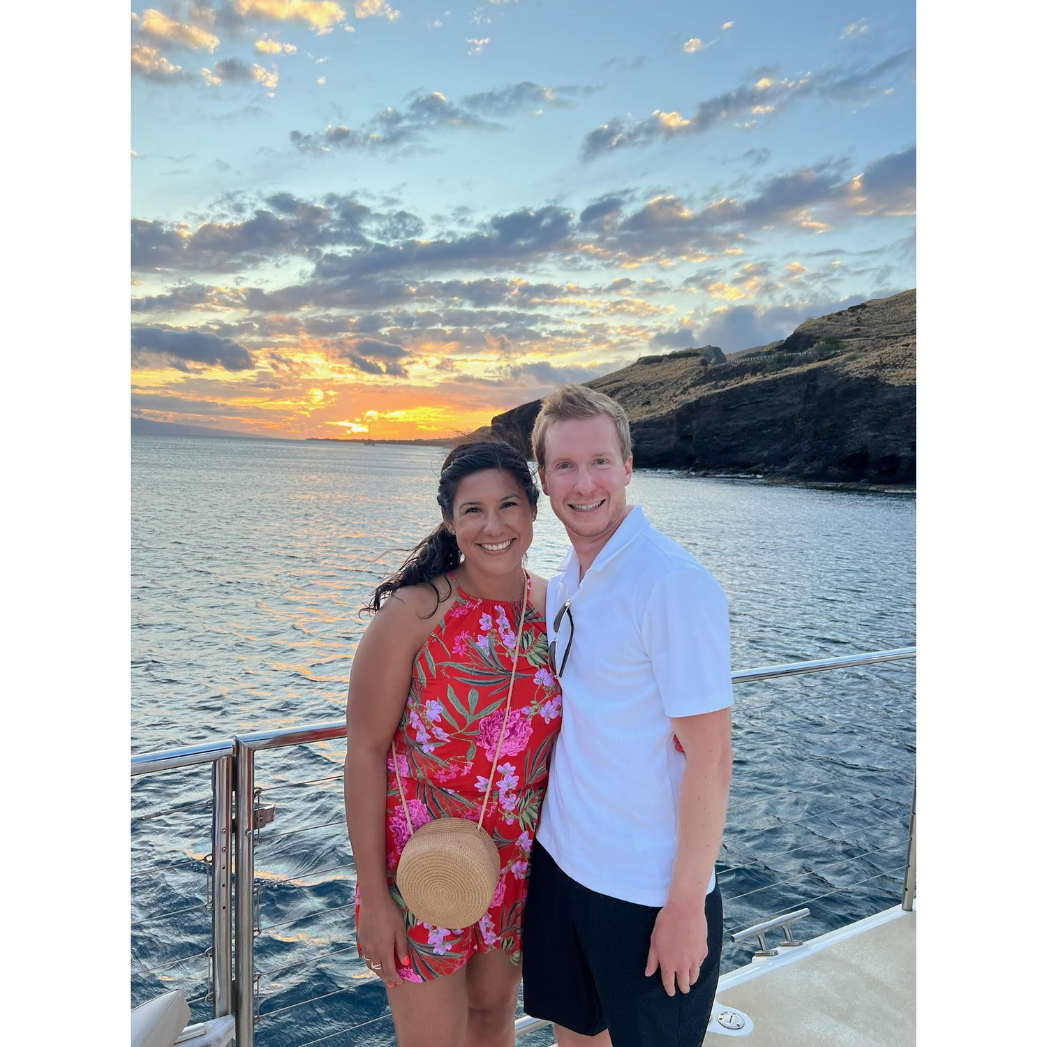 Sunset sail in Hawaii