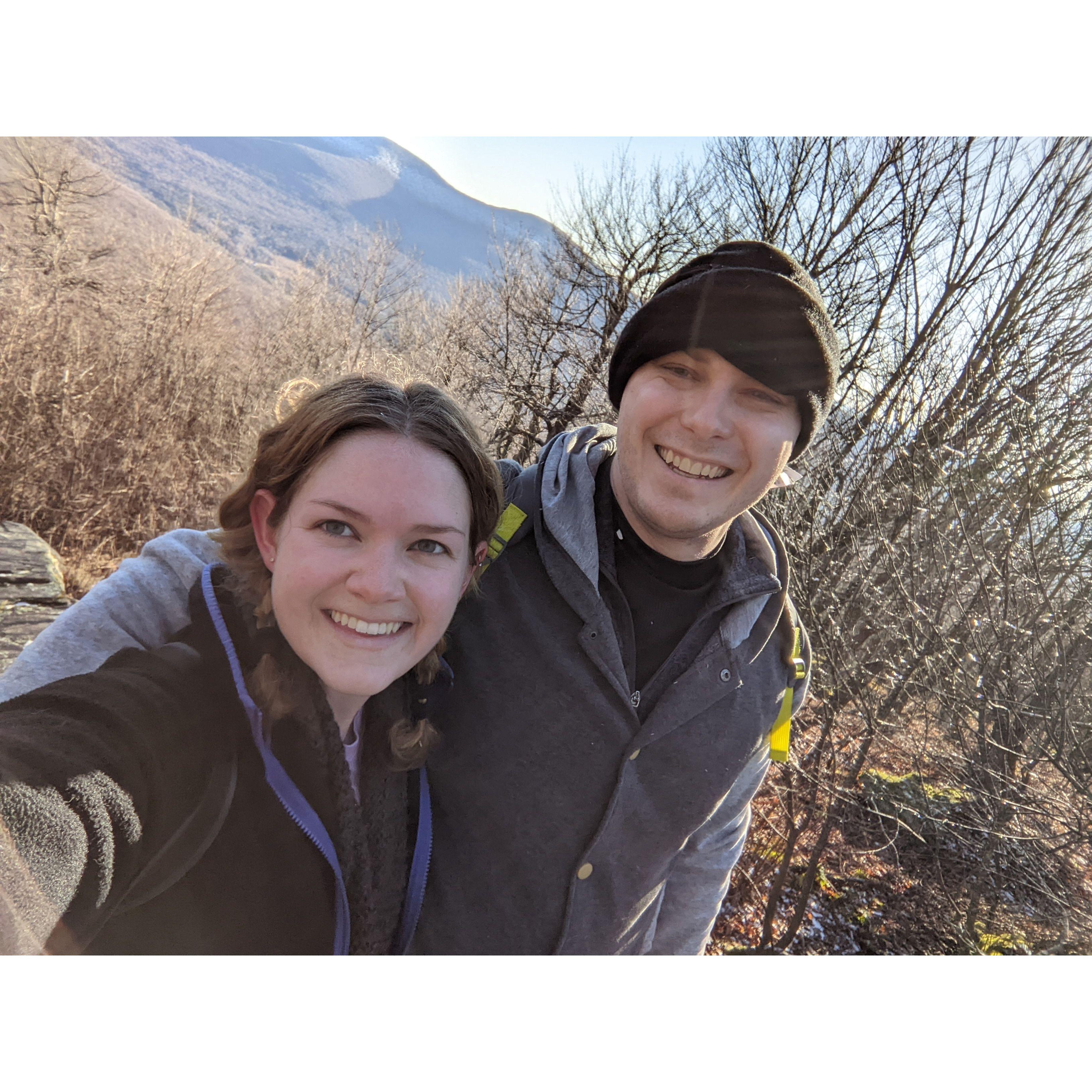 Hiking in the Catskills!