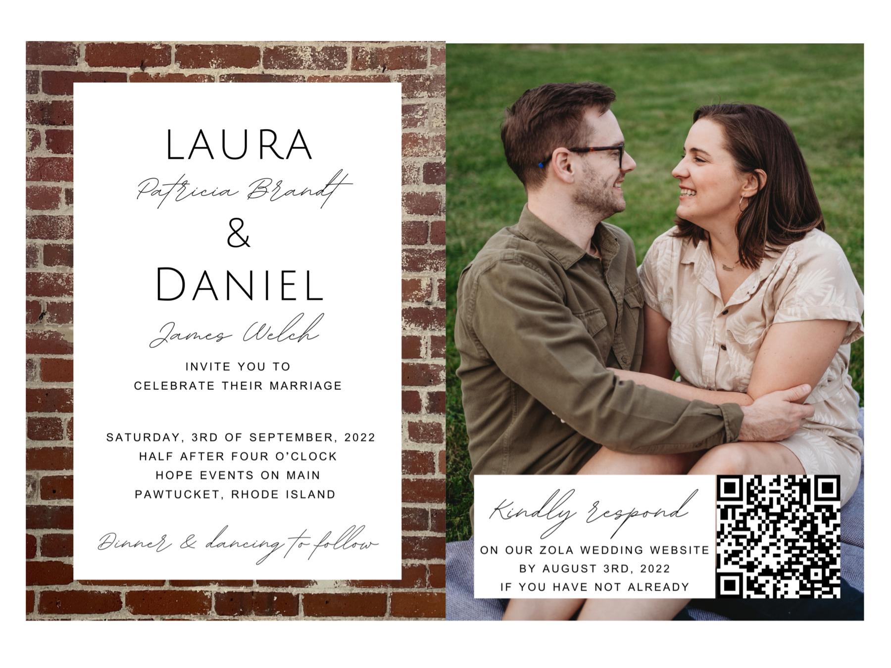 The Wedding Website of Laurie Brandt and Dan Welch