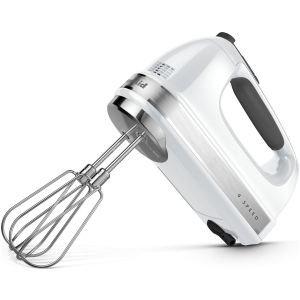 KitchenAid 9 Speed Hand Mixer in White