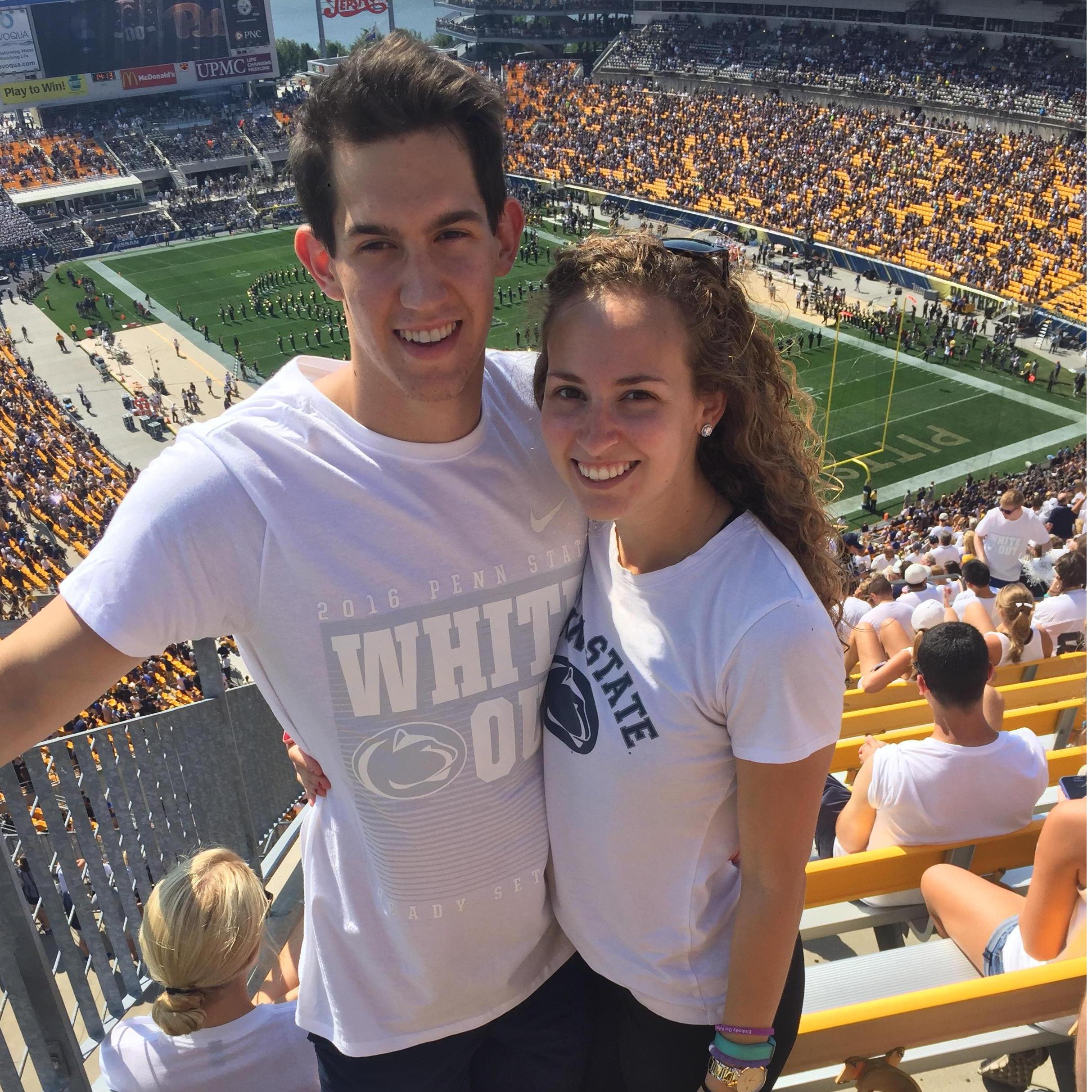 Senior Year Pitt vs PSU at Heinz Field; September 10,2016