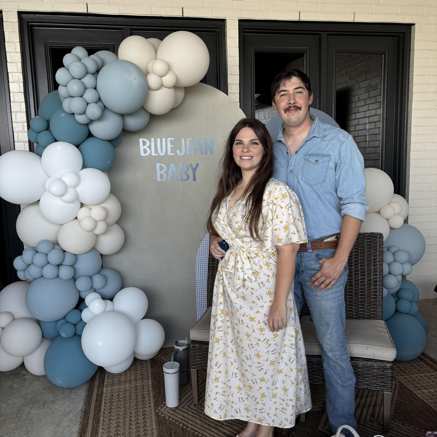 Lindsey and I at Baby Levi Lubin's baby shower