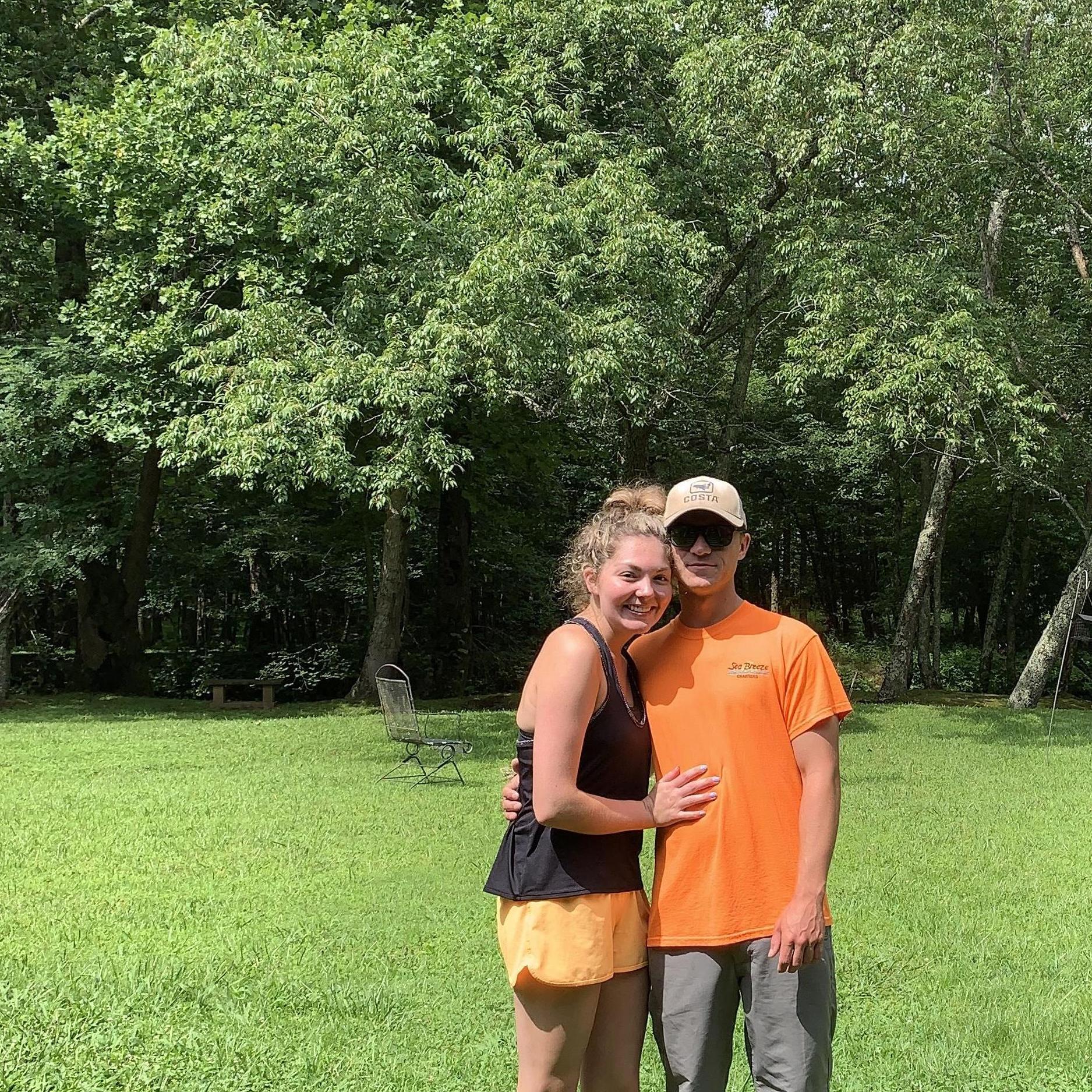 Their first vacation together in Blairsville, GA. -August 2020.