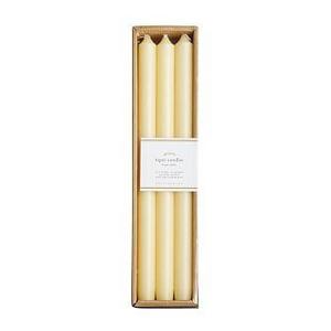 Taper Candle, Ivory - Set Of 6