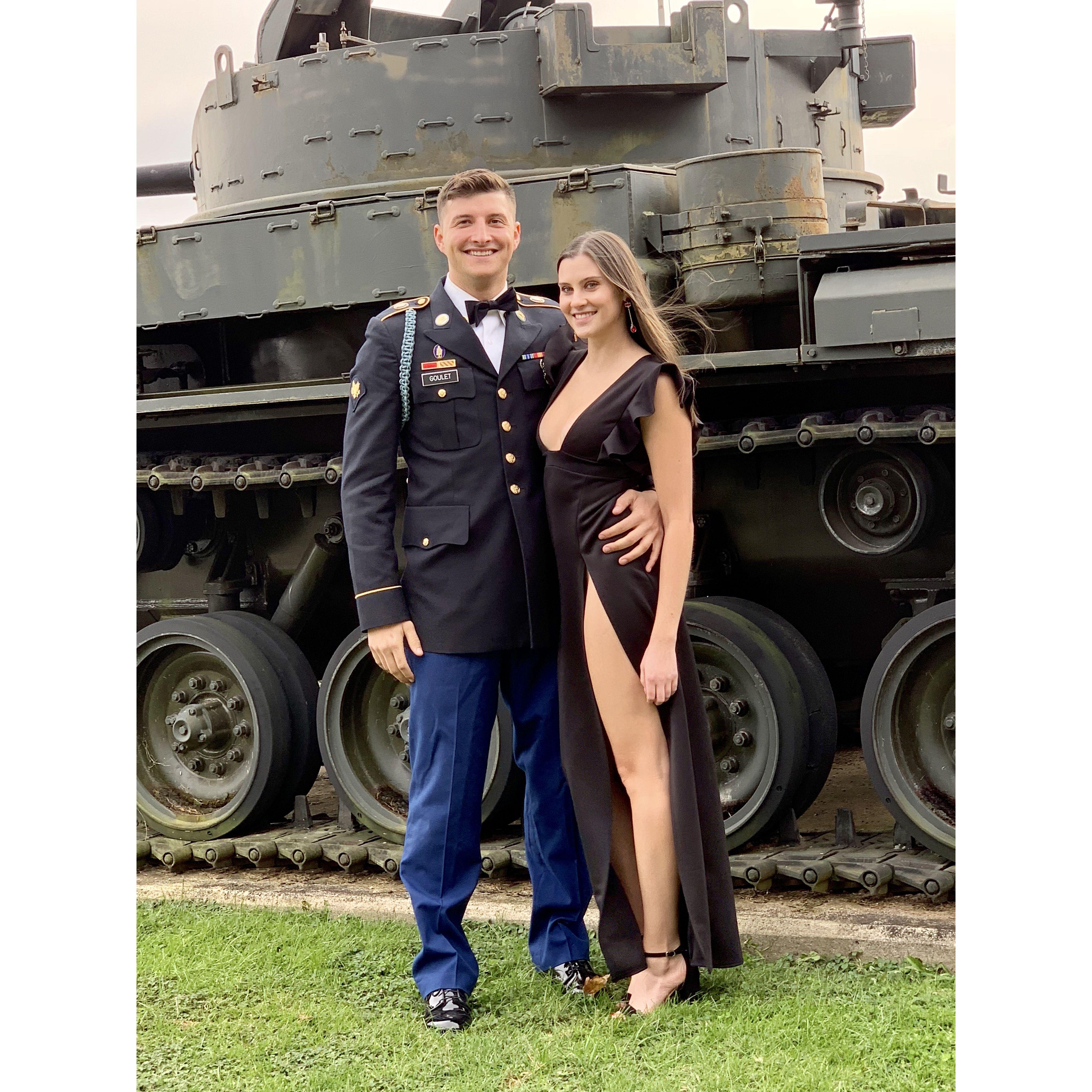 Jake’s last Army Ball