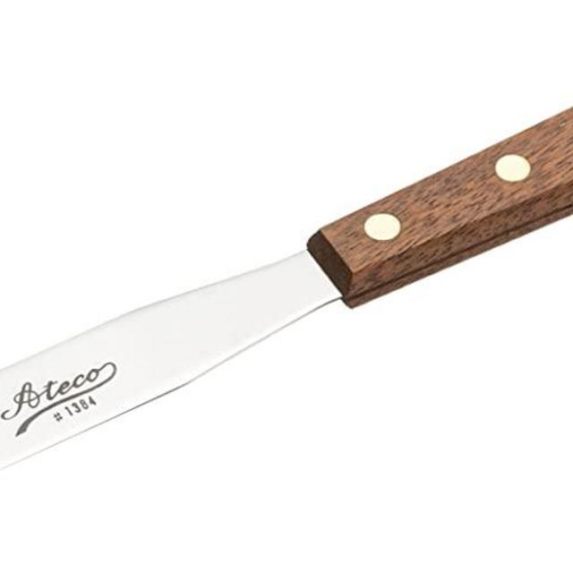 Ateco Straight Spatula, 4.5 Inch, Wood