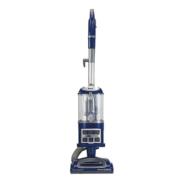 Shark NV360 Navigator Lift-Away Deluxe Upright Vacuum with Large Dust Cup Capacity, HEPA Filter, Swivel Steering, Upholstery Tool Crevice Tool, Blue