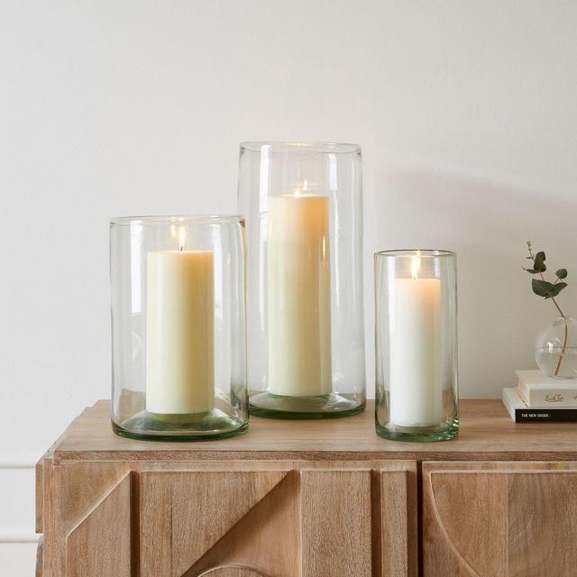Pure Recycled Glass Candleholder - Large