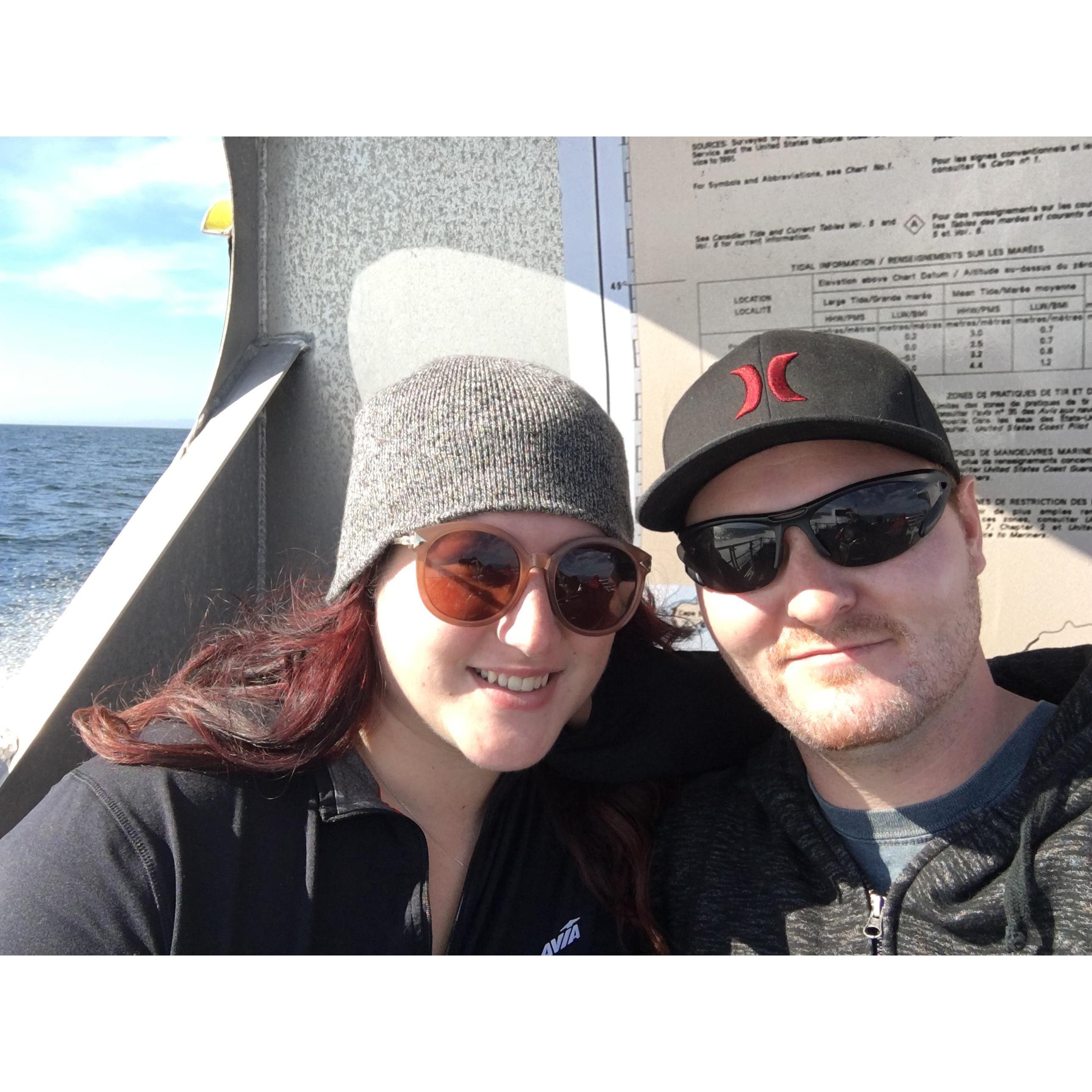 First day of whale watching in Vancouver!