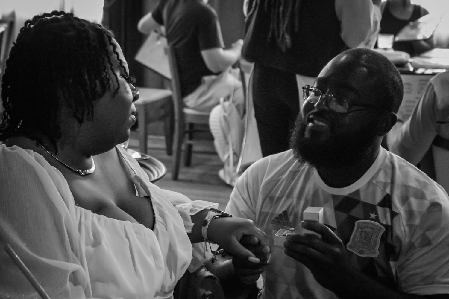 The Wedding Website of Marelle Adams and DeAndre Green
