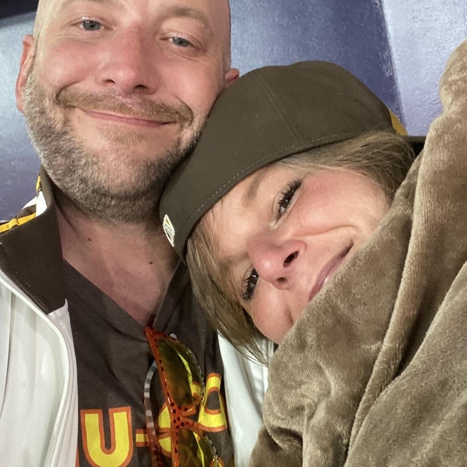 We had the best seats at padre games when we had season tix bc we had a plug and we could bring a heated blanket and get cozy!